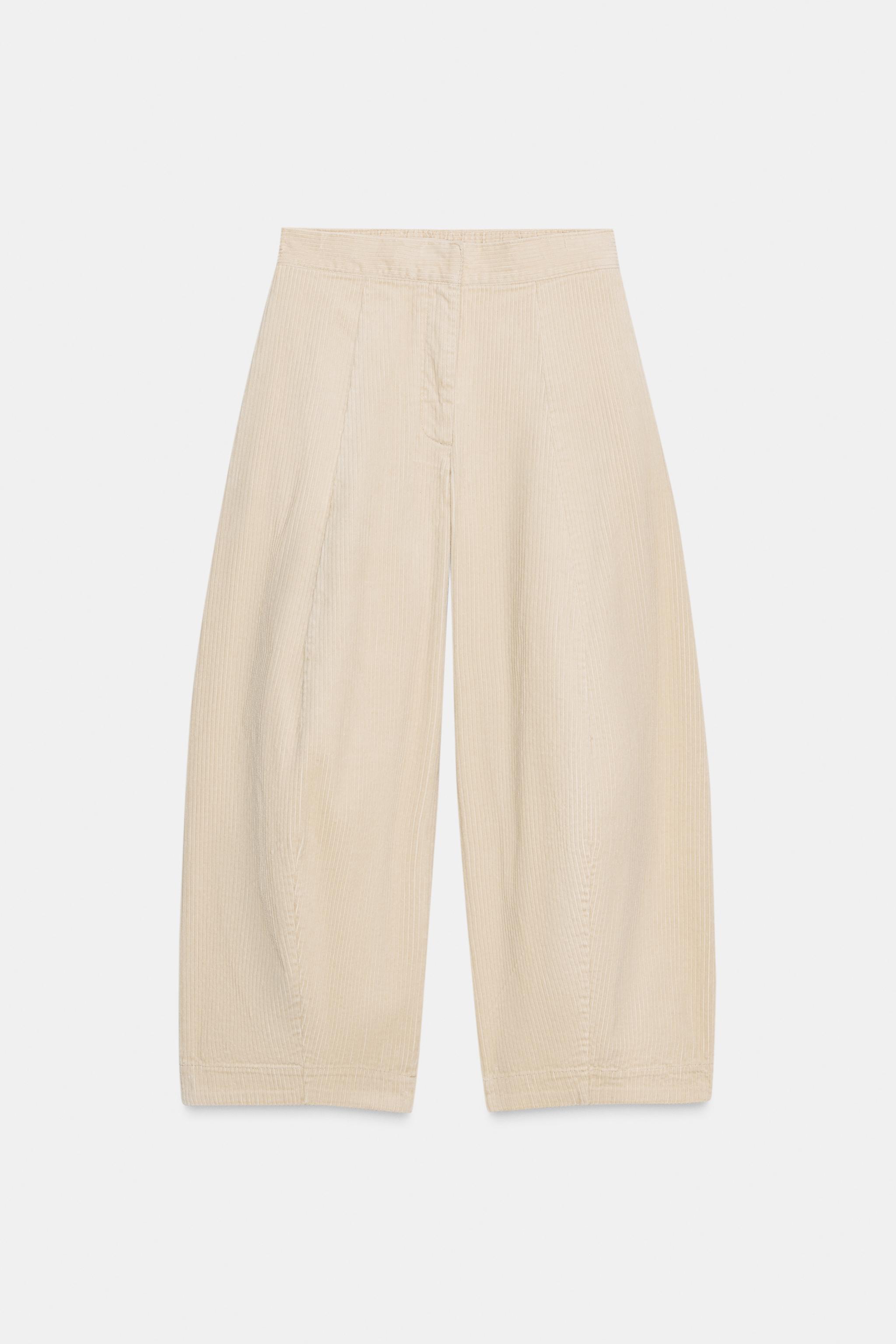 ZW COLLECTION CORDUROY BARREL PANTS